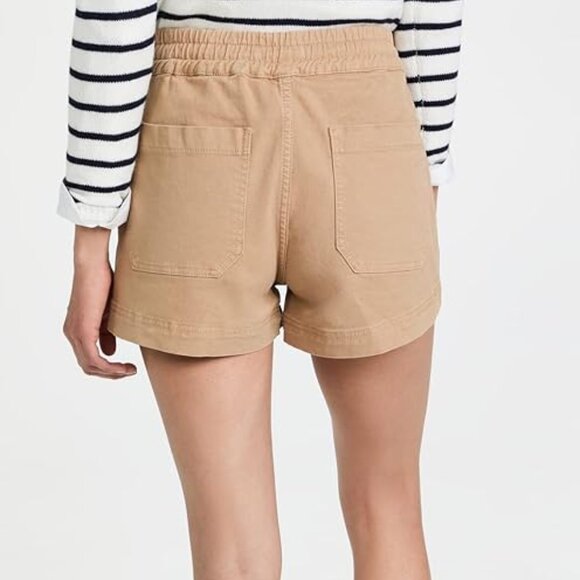 NWTDL1961 Women's Rylan Drawstring Shorts Khaki Size XL - Picture 4 of 8